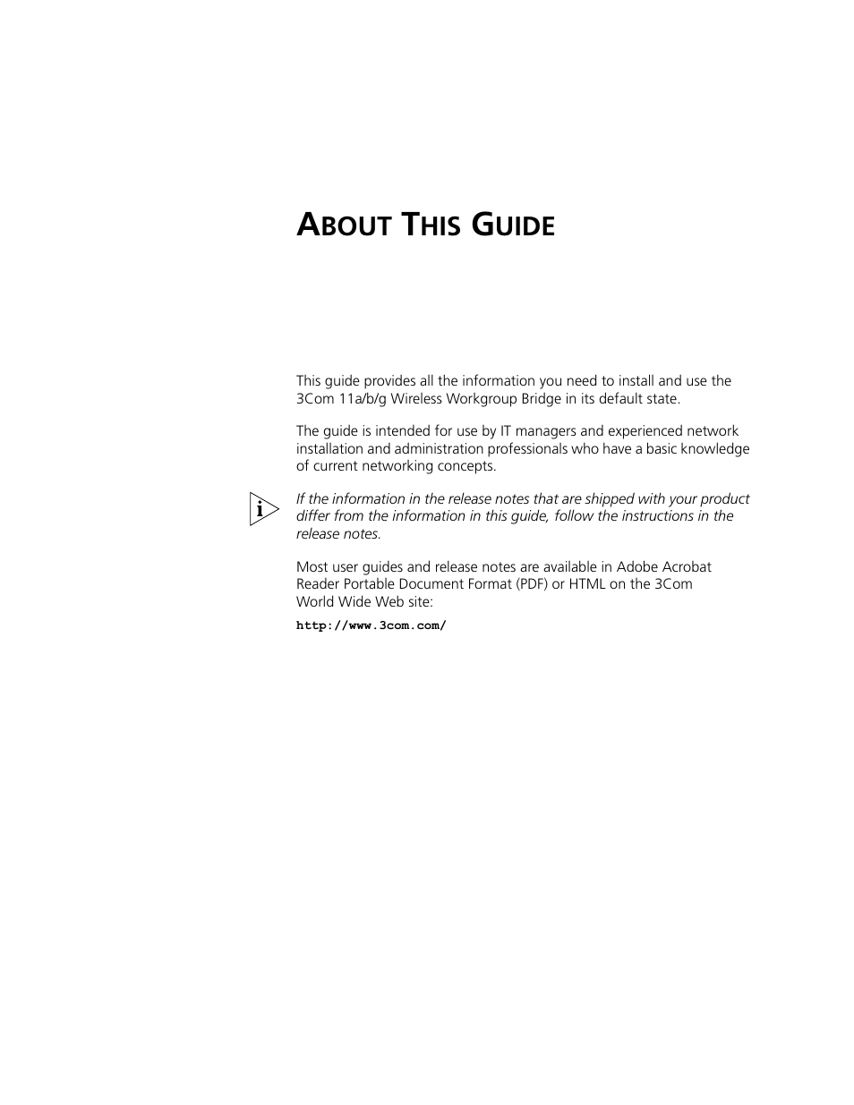 Bout, Uide | 3Com WL-560 User Manual | Page 7 / 70