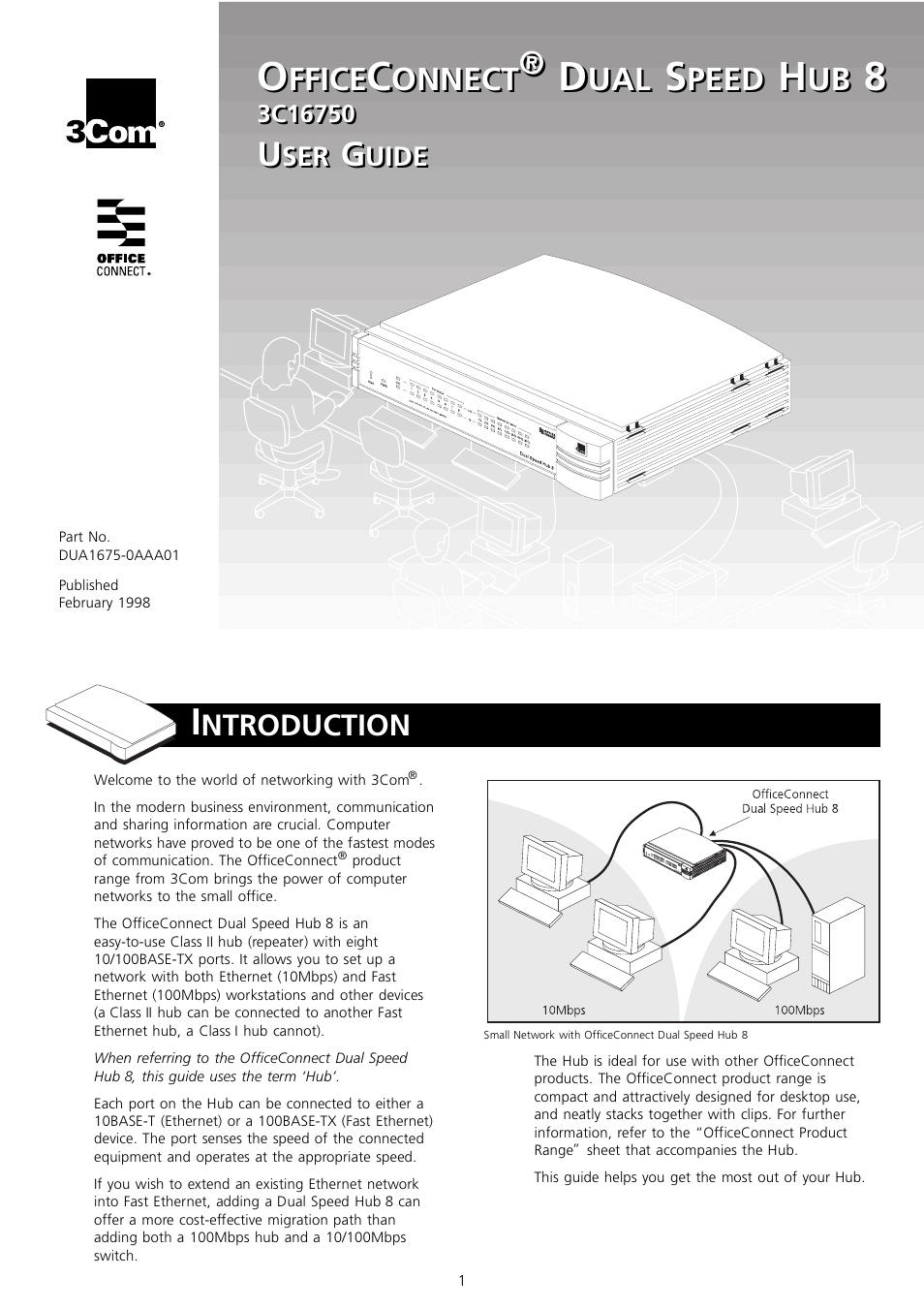 3Com 3C16750 User Manual | 8 pages