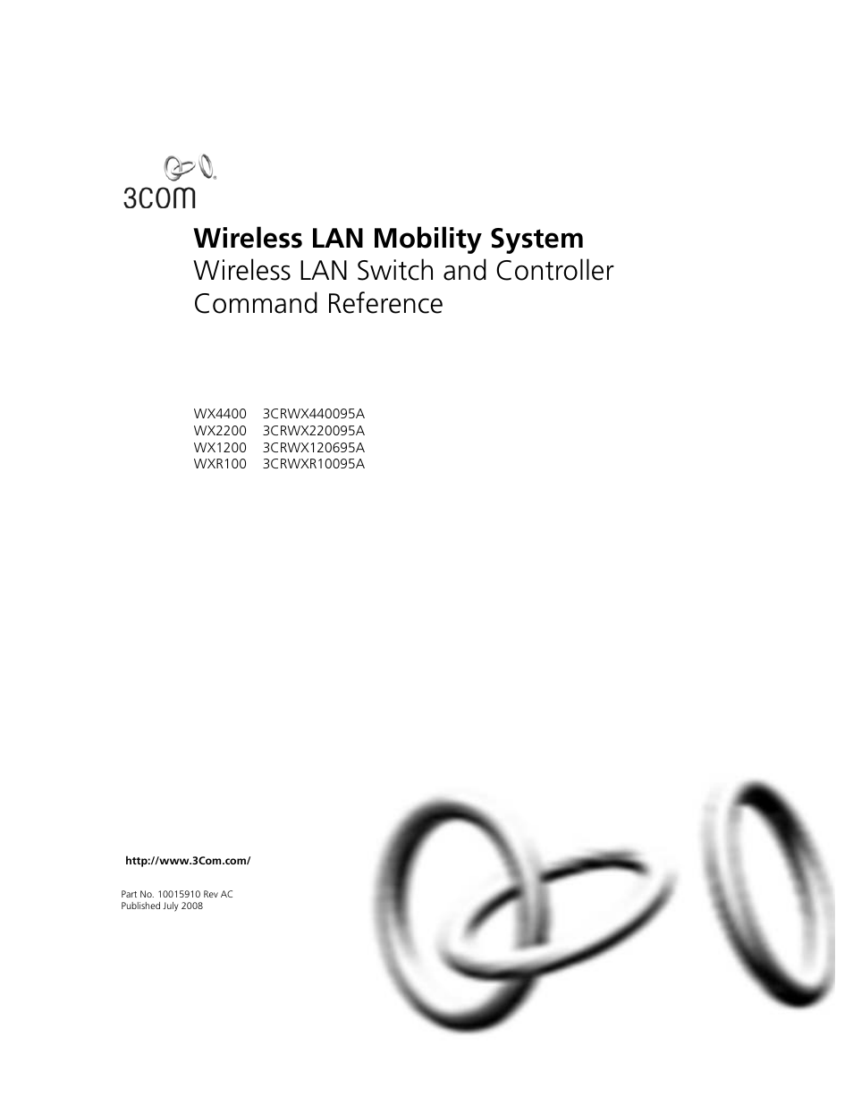 3Com WXR100 3CRWXR10095A User Manual | 800 pages