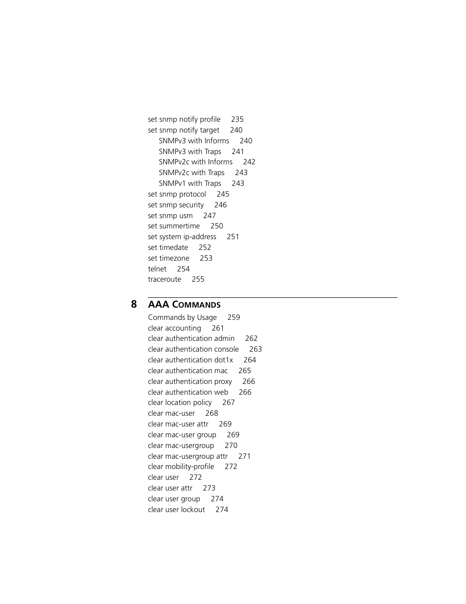 Aaa c | 3Com WXR100 3CRWXR10095A User Manual | Page 10 / 800