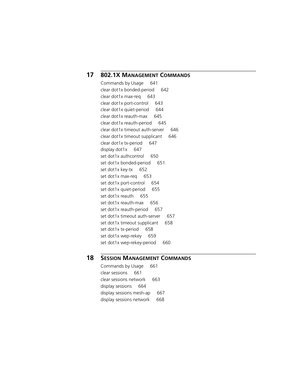1x m | 3Com WXR100 3CRWXR10095A User Manual | Page 19 / 800