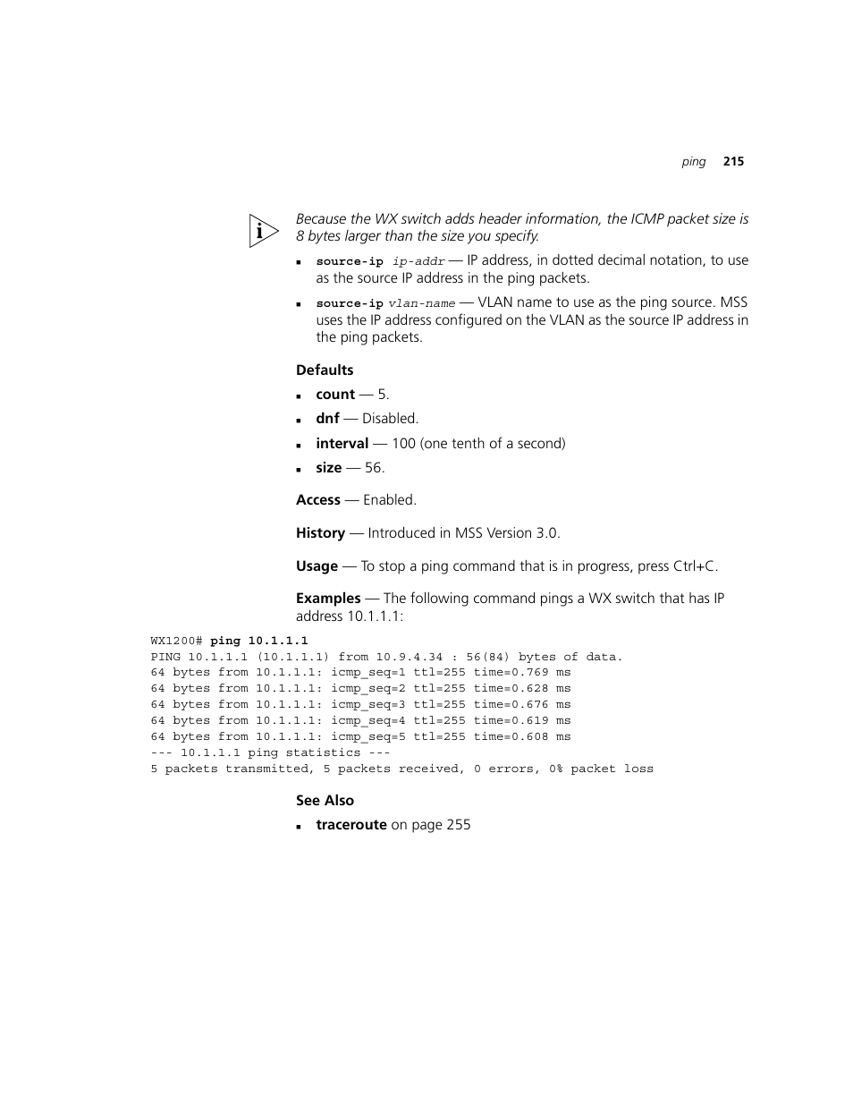 3Com WXR100 3CRWXR10095A User Manual | Page 215 / 800