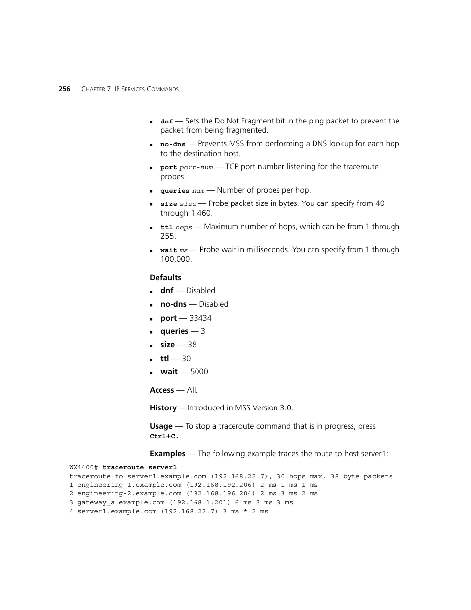 3Com WXR100 3CRWXR10095A User Manual | Page 256 / 800