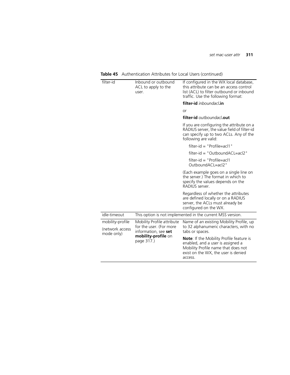 3Com WXR100 3CRWXR10095A User Manual | Page 311 / 800