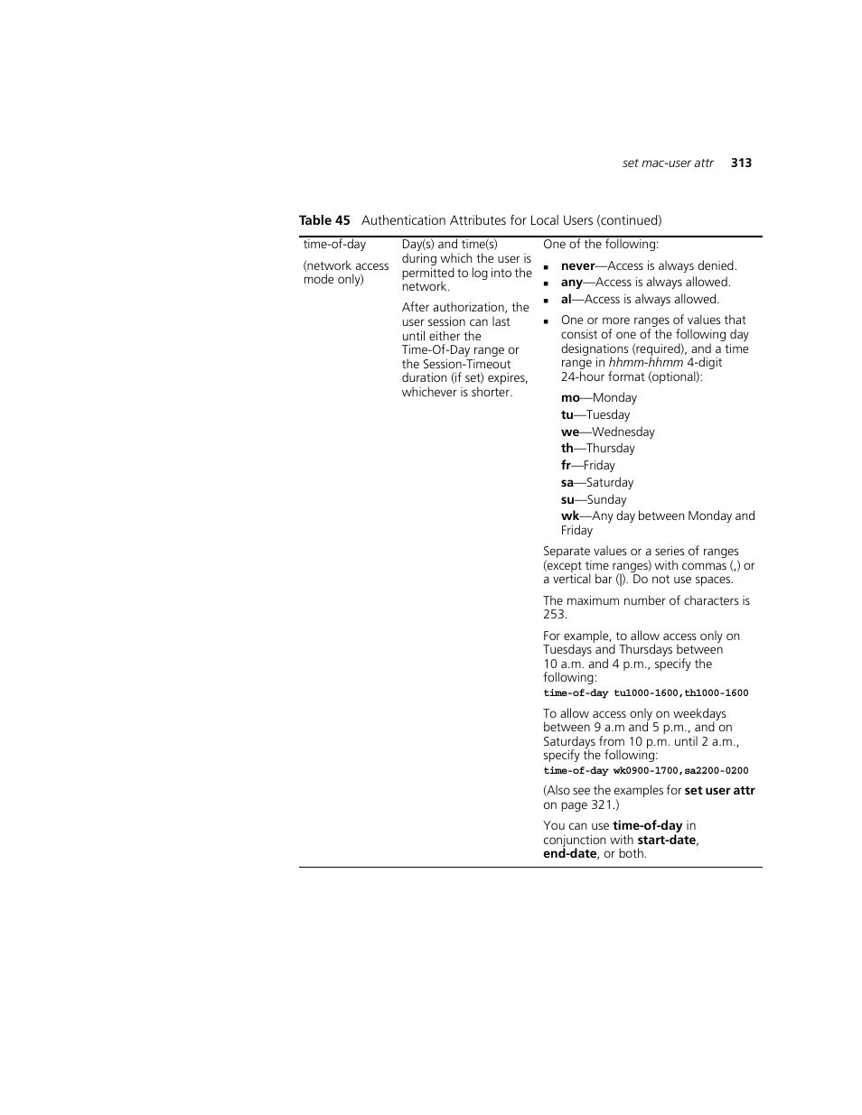 3Com WXR100 3CRWXR10095A User Manual | Page 313 / 800