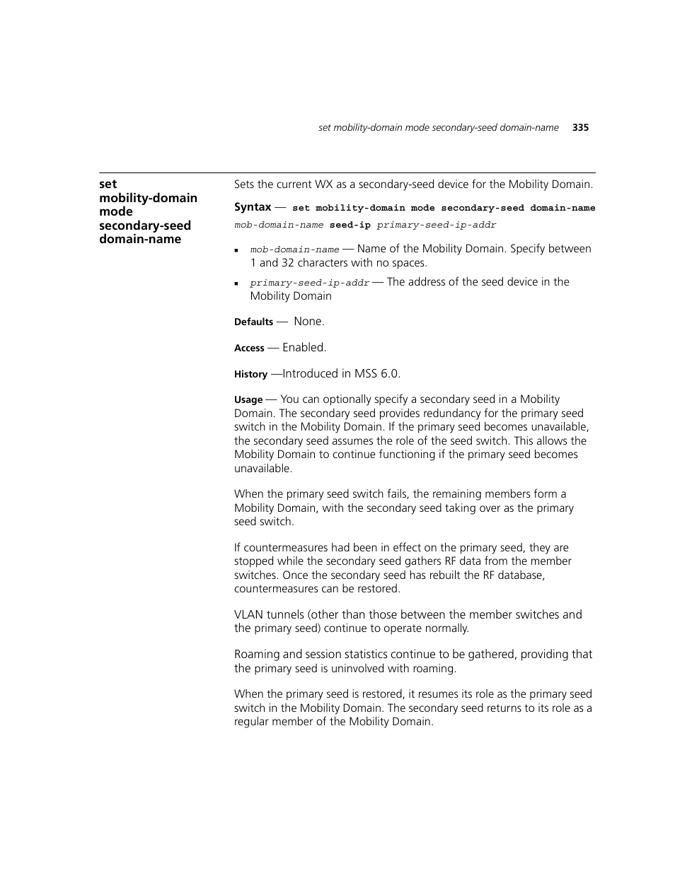 3Com WXR100 3CRWXR10095A User Manual | Page 335 / 800