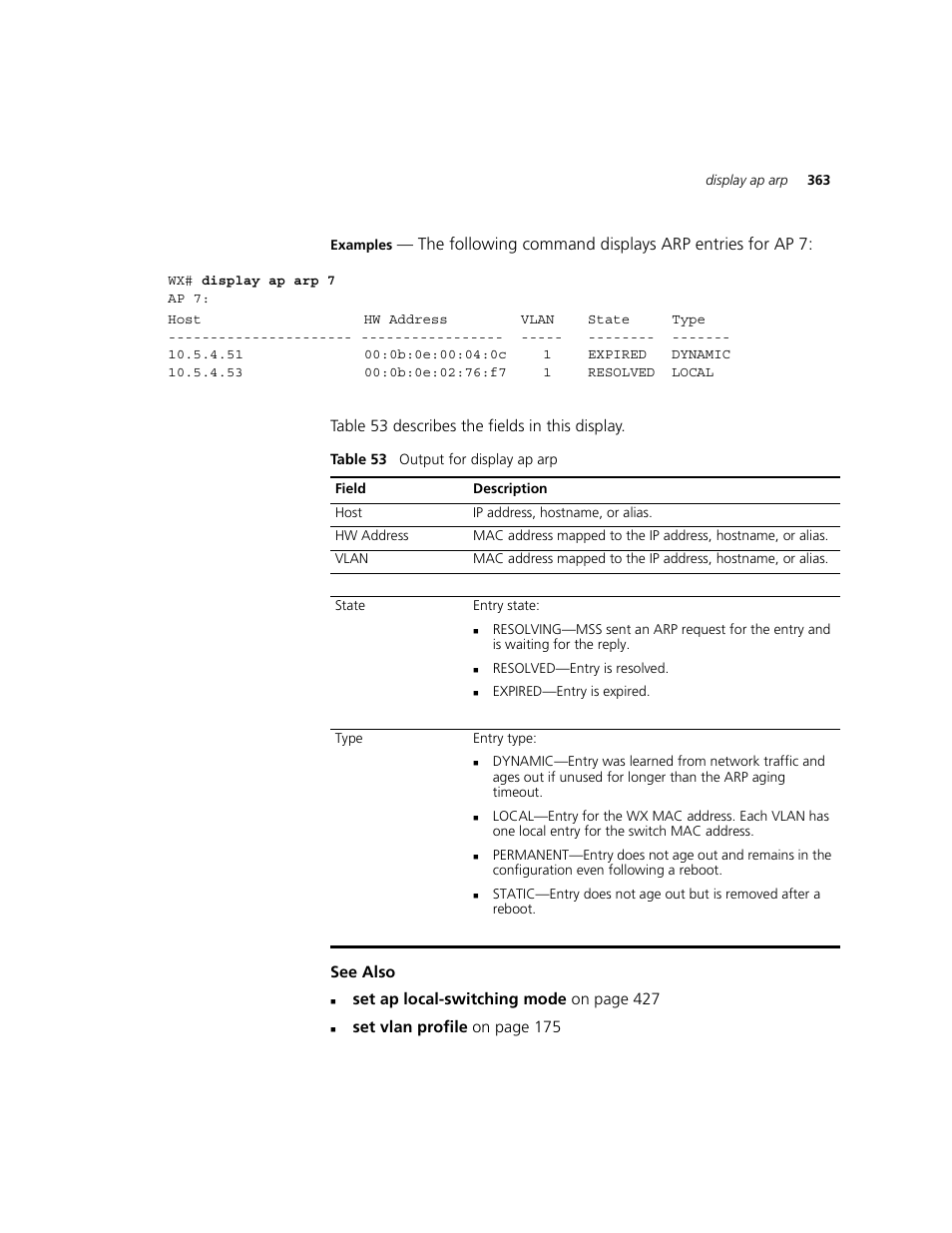 3Com WXR100 3CRWXR10095A User Manual | Page 363 / 800