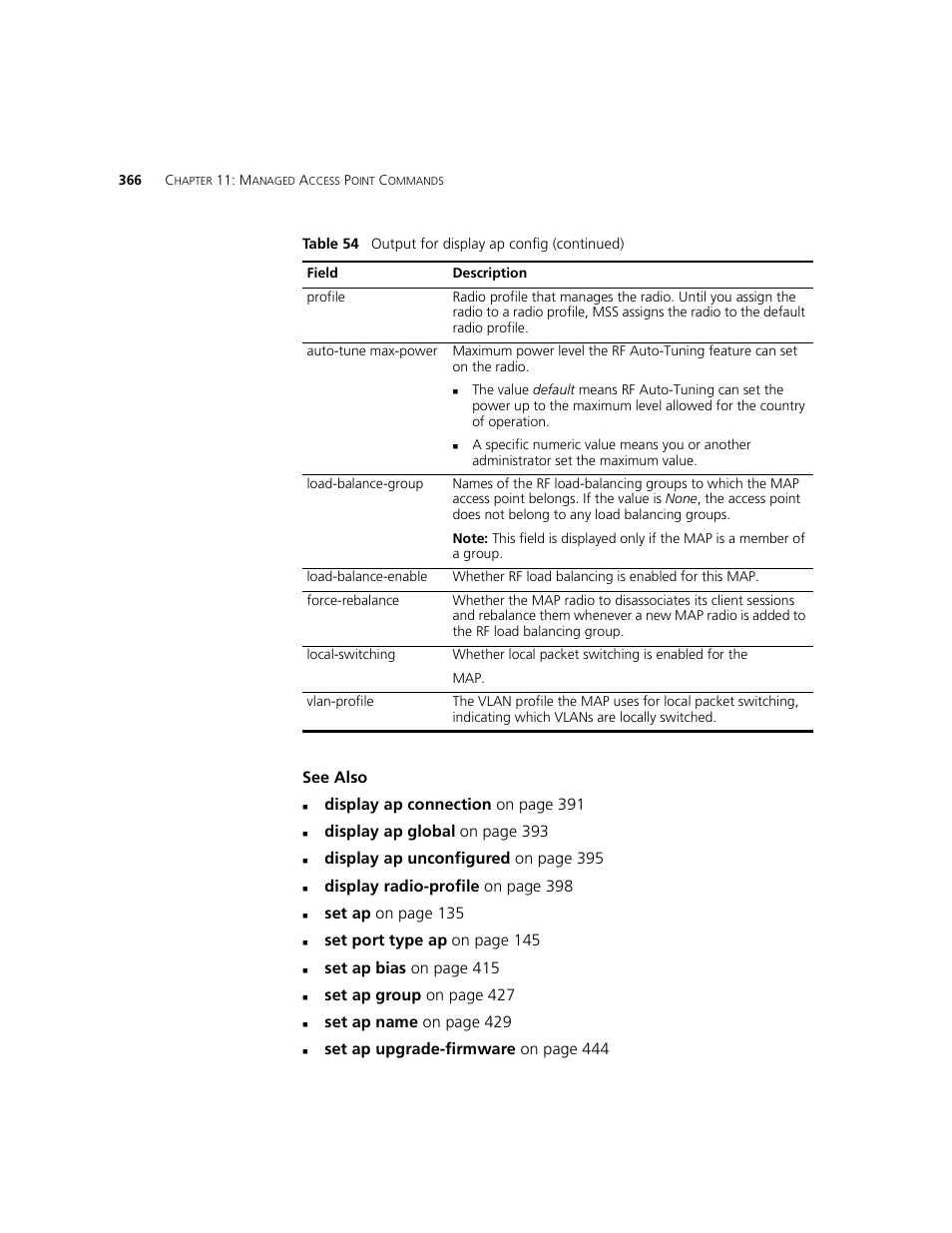 3Com WXR100 3CRWXR10095A User Manual | Page 366 / 800