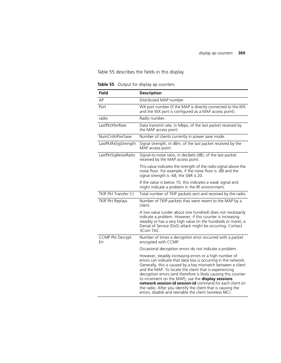 3Com WXR100 3CRWXR10095A User Manual | Page 369 / 800