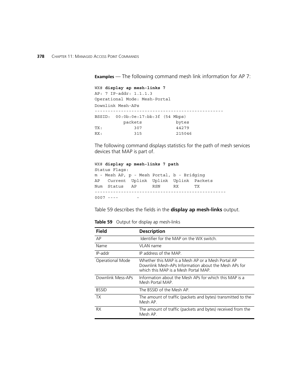 3Com WXR100 3CRWXR10095A User Manual | Page 378 / 800
