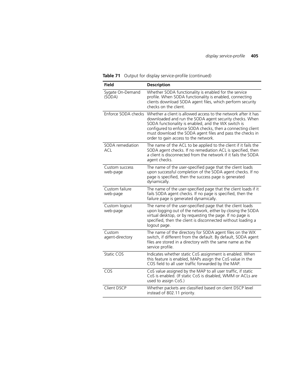 3Com WXR100 3CRWXR10095A User Manual | Page 405 / 800