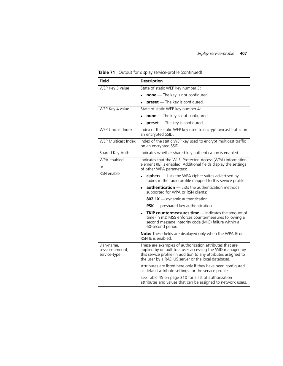 3Com WXR100 3CRWXR10095A User Manual | Page 407 / 800
