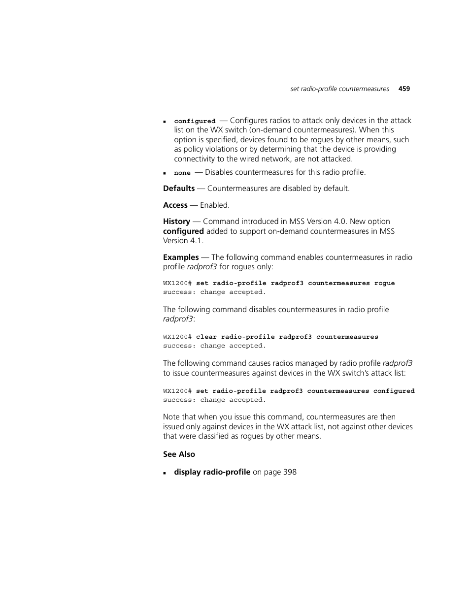 3Com WXR100 3CRWXR10095A User Manual | Page 459 / 800