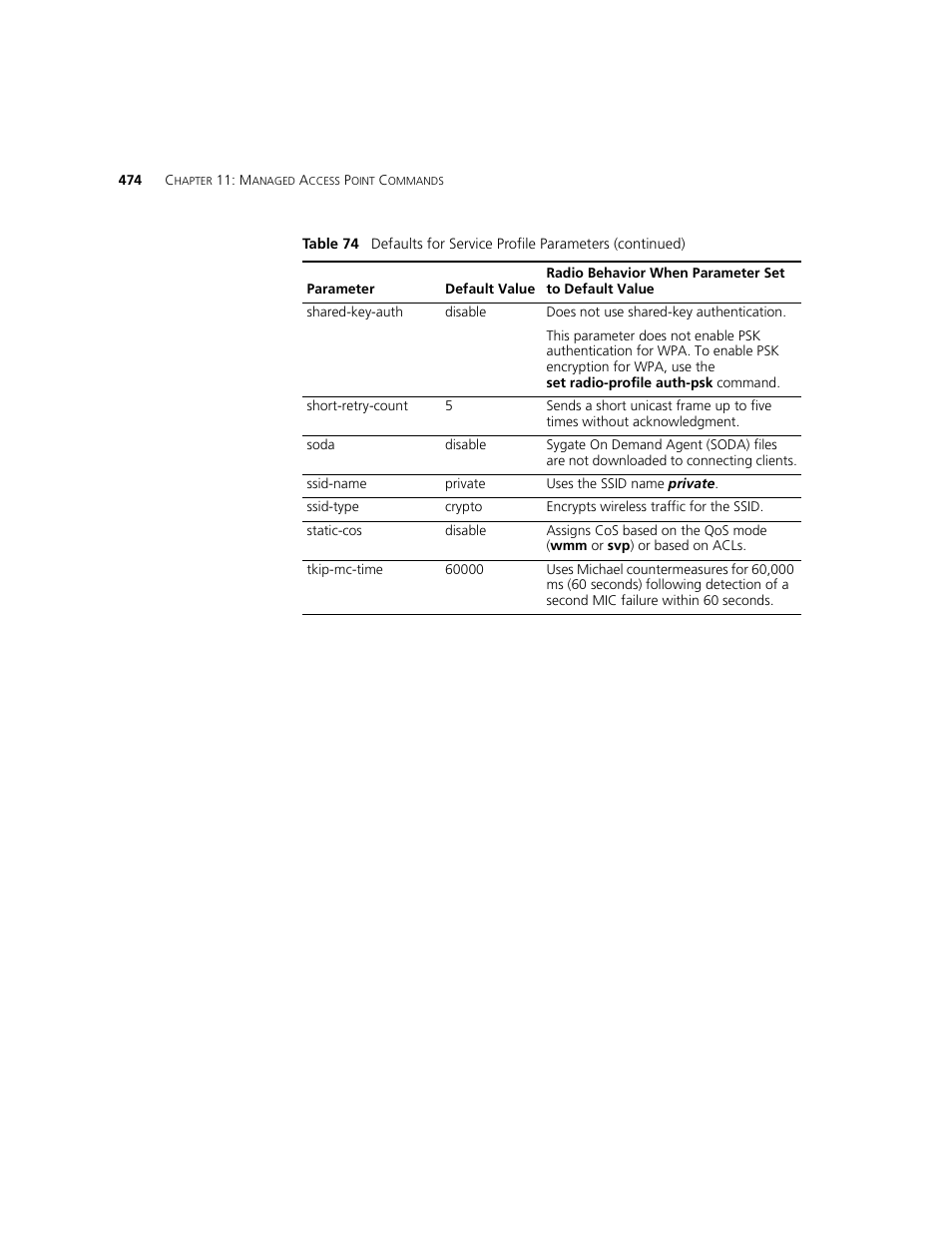 3Com WXR100 3CRWXR10095A User Manual | Page 474 / 800