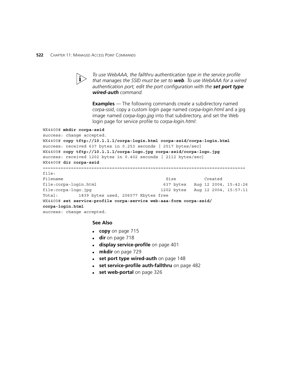 3Com WXR100 3CRWXR10095A User Manual | Page 522 / 800