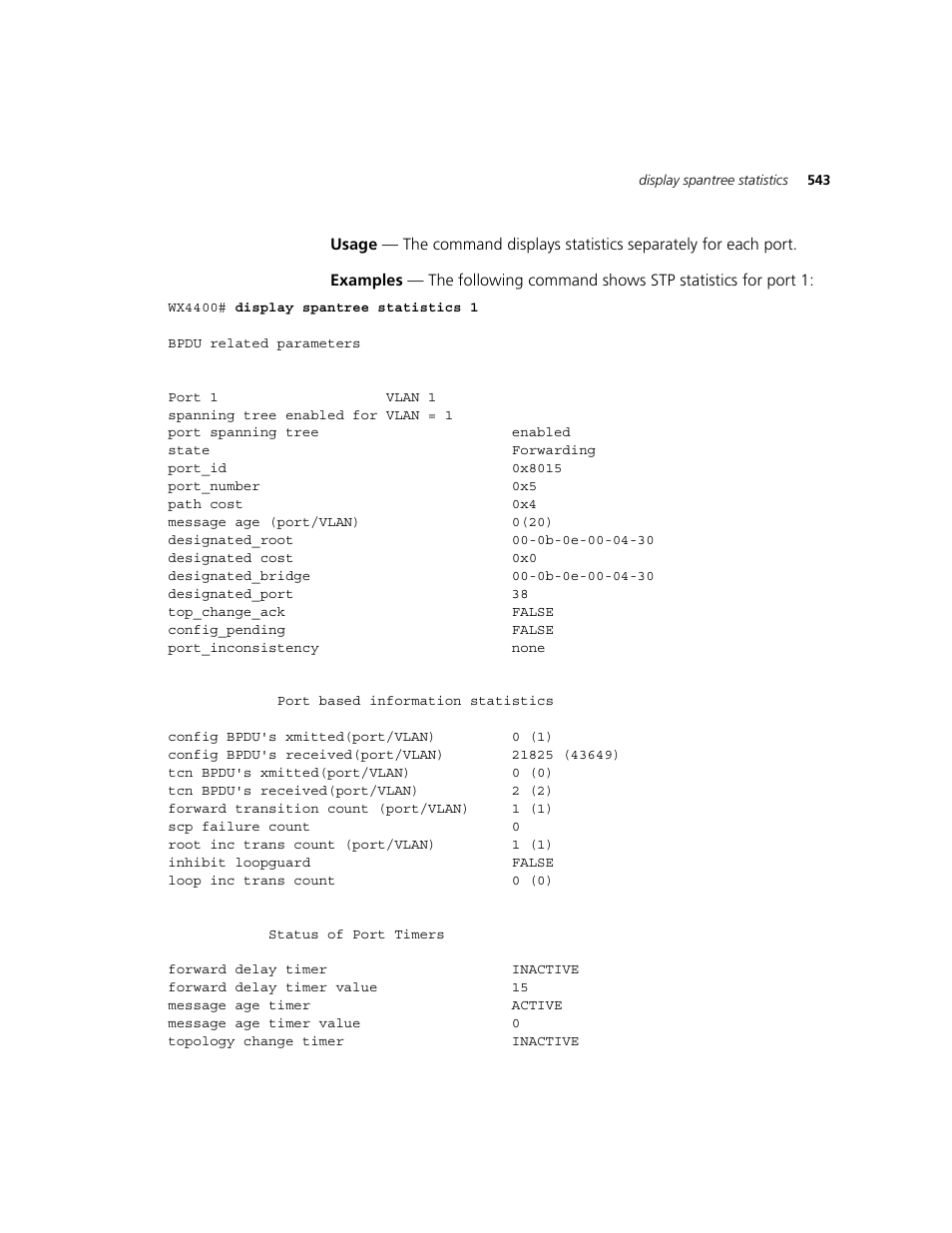 3Com WXR100 3CRWXR10095A User Manual | Page 543 / 800
