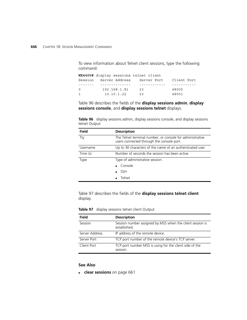 3Com WXR100 3CRWXR10095A User Manual | Page 666 / 800
