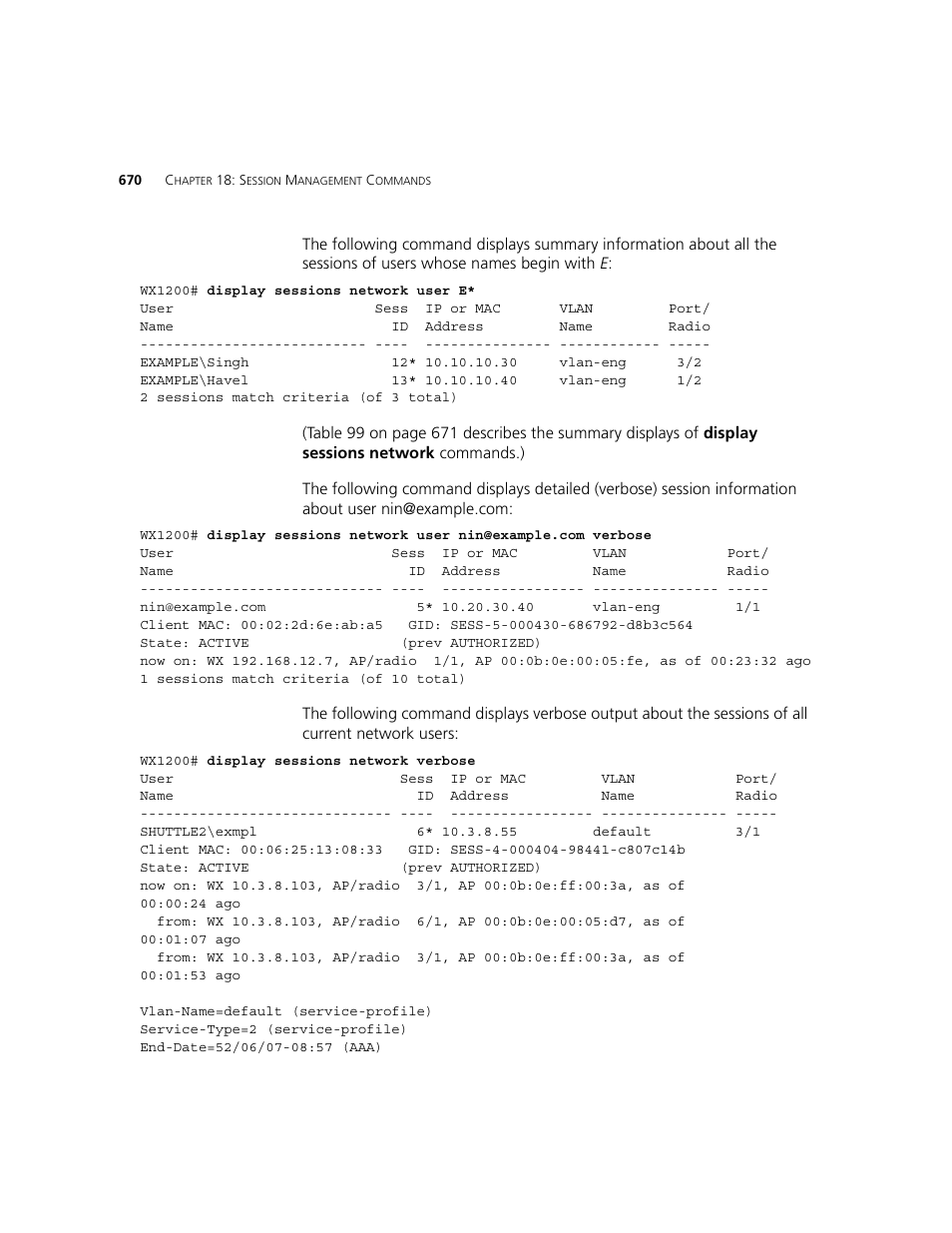 3Com WXR100 3CRWXR10095A User Manual | Page 670 / 800