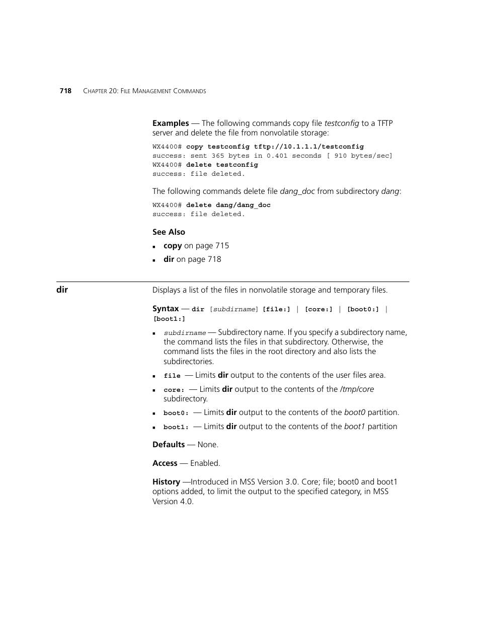 3Com WXR100 3CRWXR10095A User Manual | Page 718 / 800