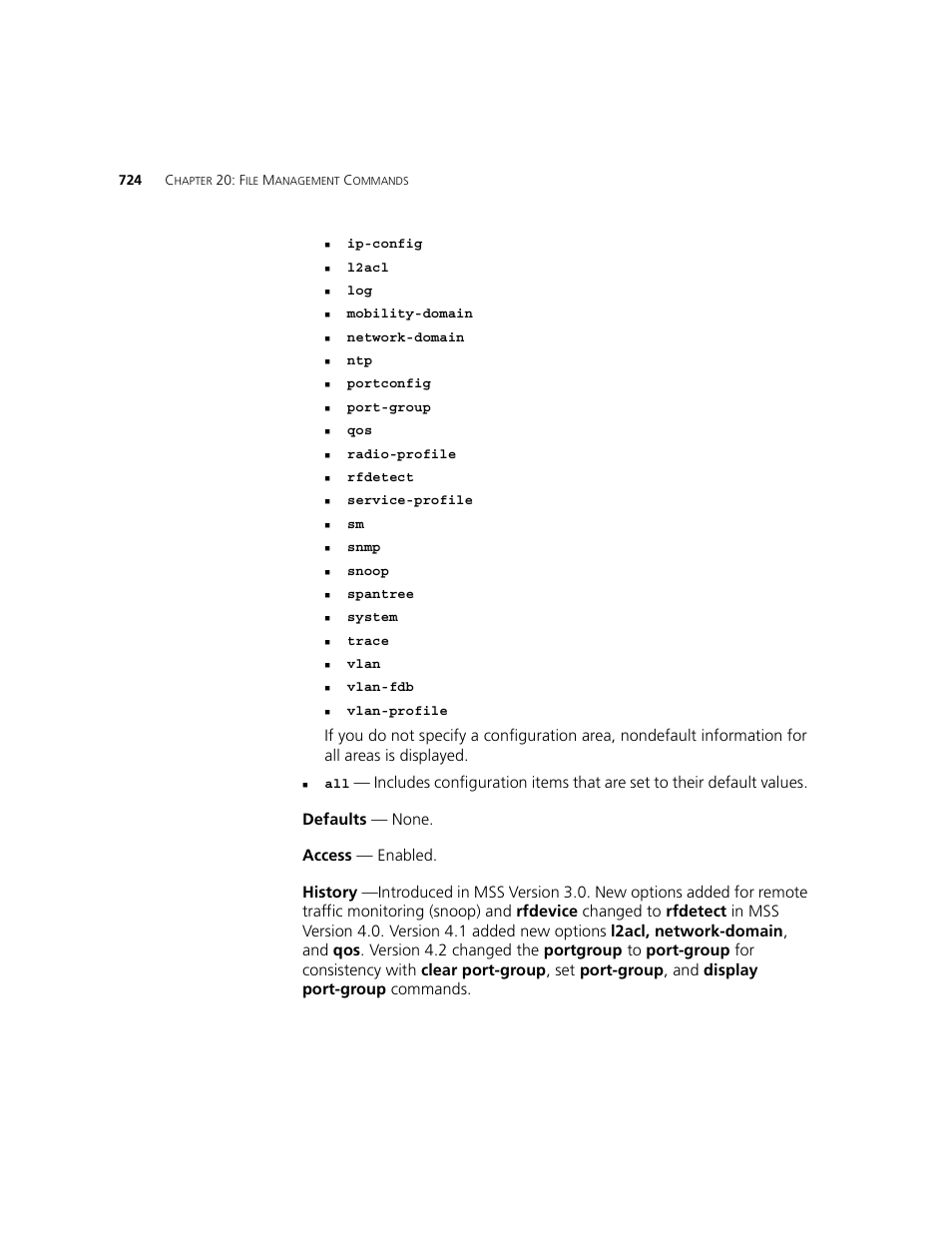 3Com WXR100 3CRWXR10095A User Manual | Page 724 / 800