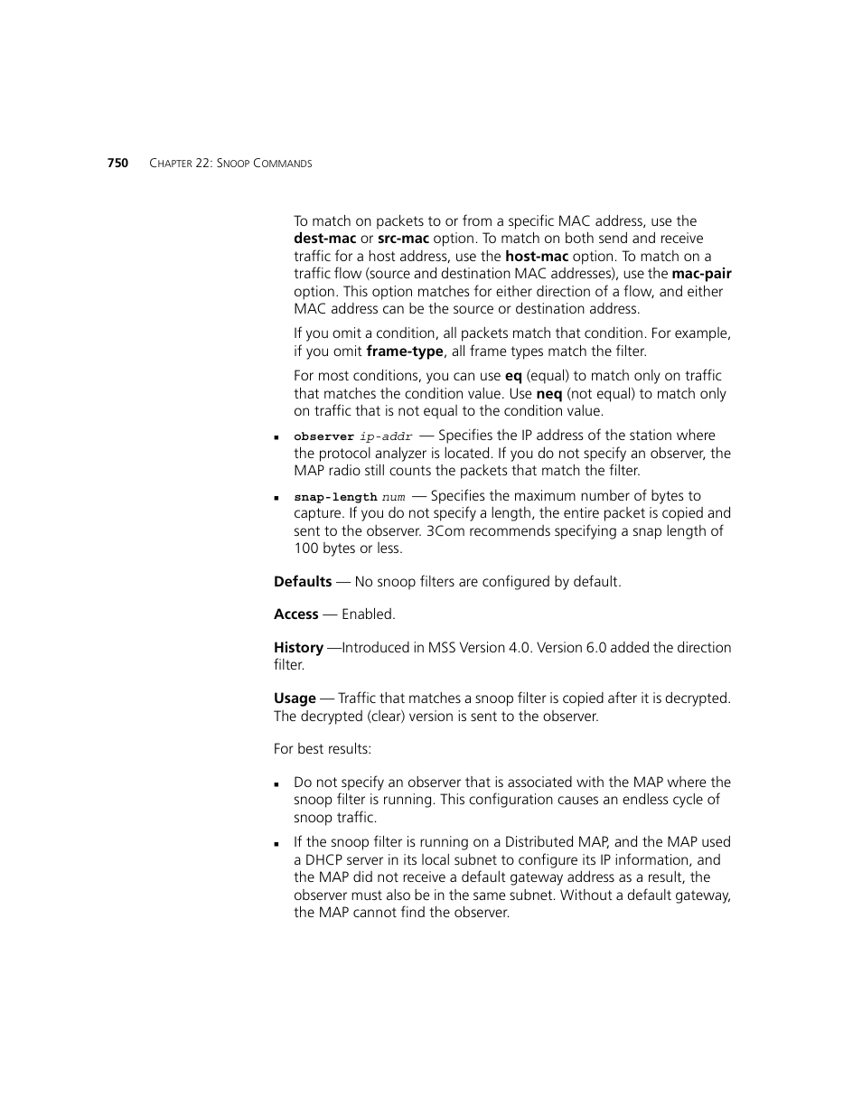 3Com WXR100 3CRWXR10095A User Manual | Page 750 / 800