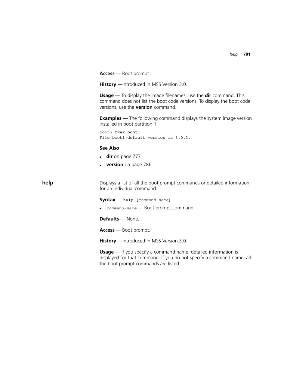 Help | 3Com WXR100 3CRWXR10095A User Manual | Page 781 / 800