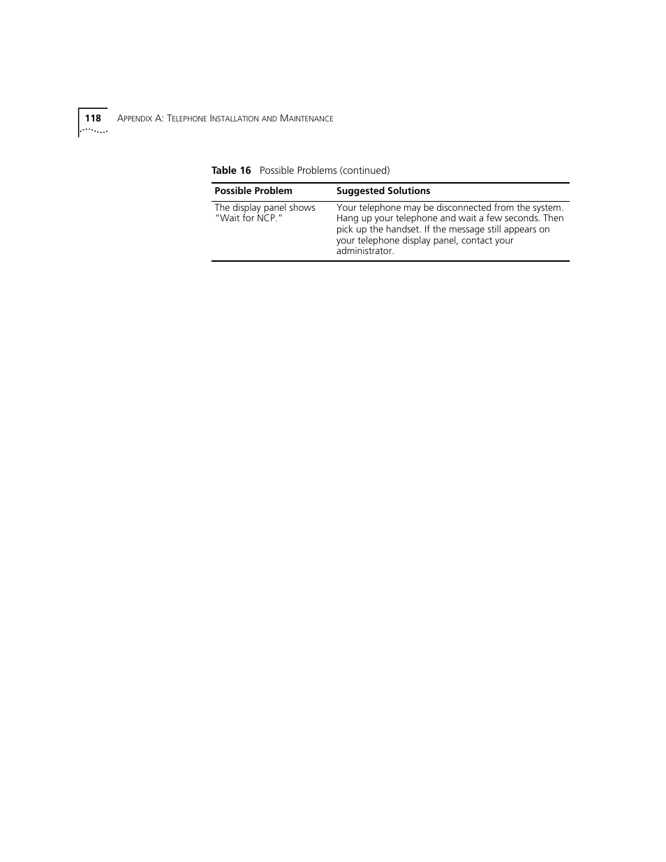 3Com NBX 3101 User Manual | Page 118 / 126