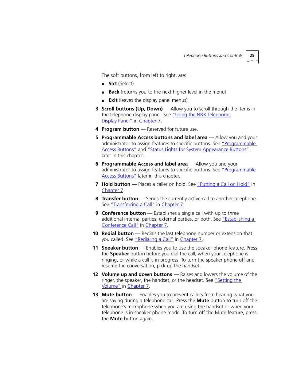 3Com NBX 3101 User Manual | Page 25 / 126