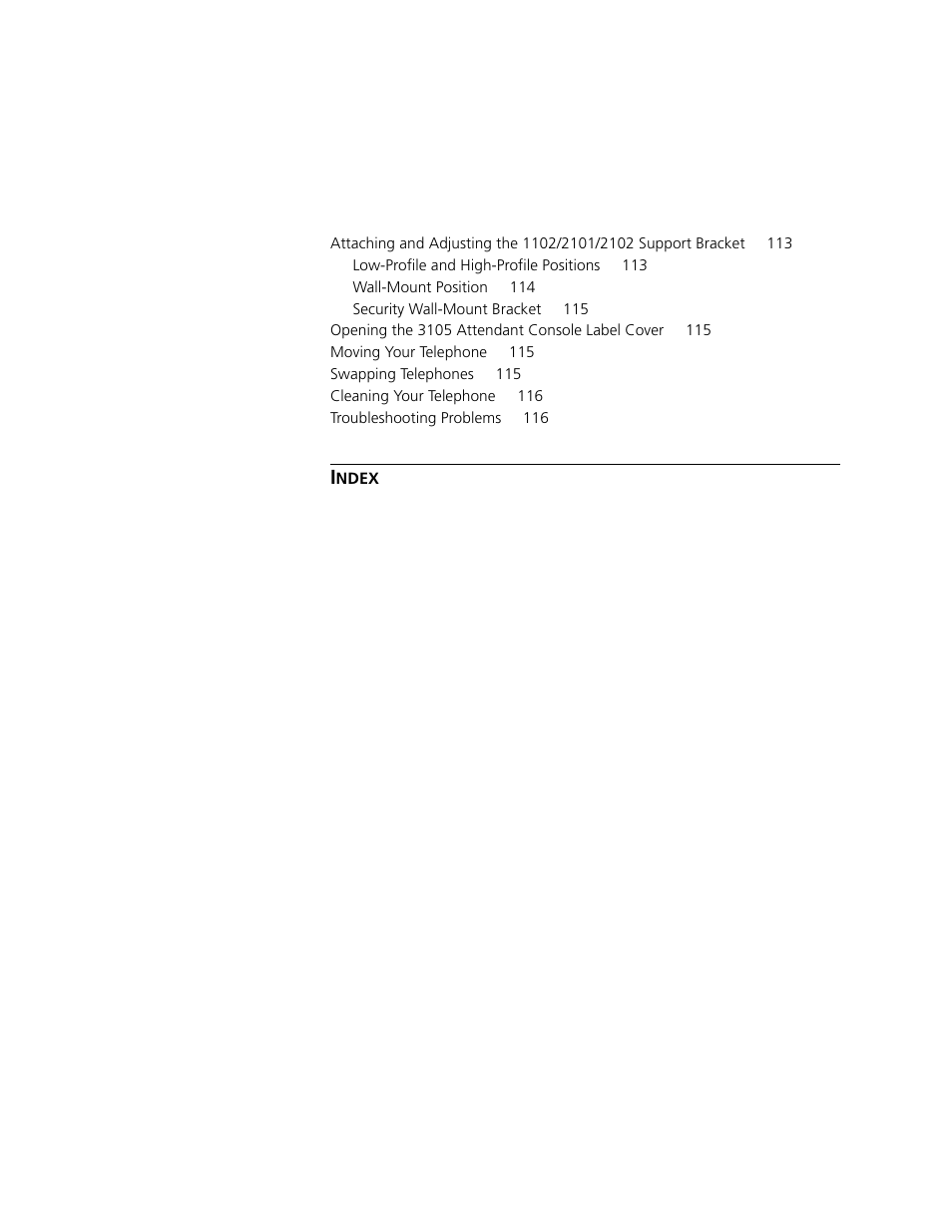 3Com NBX 3101 User Manual | Page 7 / 126