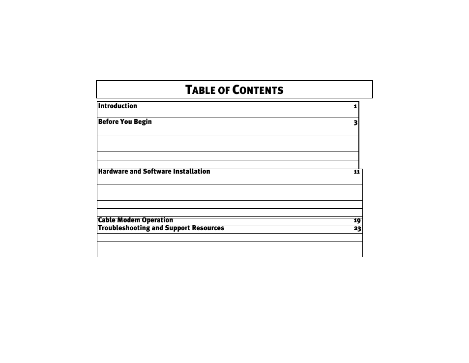 Able of, Ontents | 3Com 2940 User Manual | Page 2 / 40