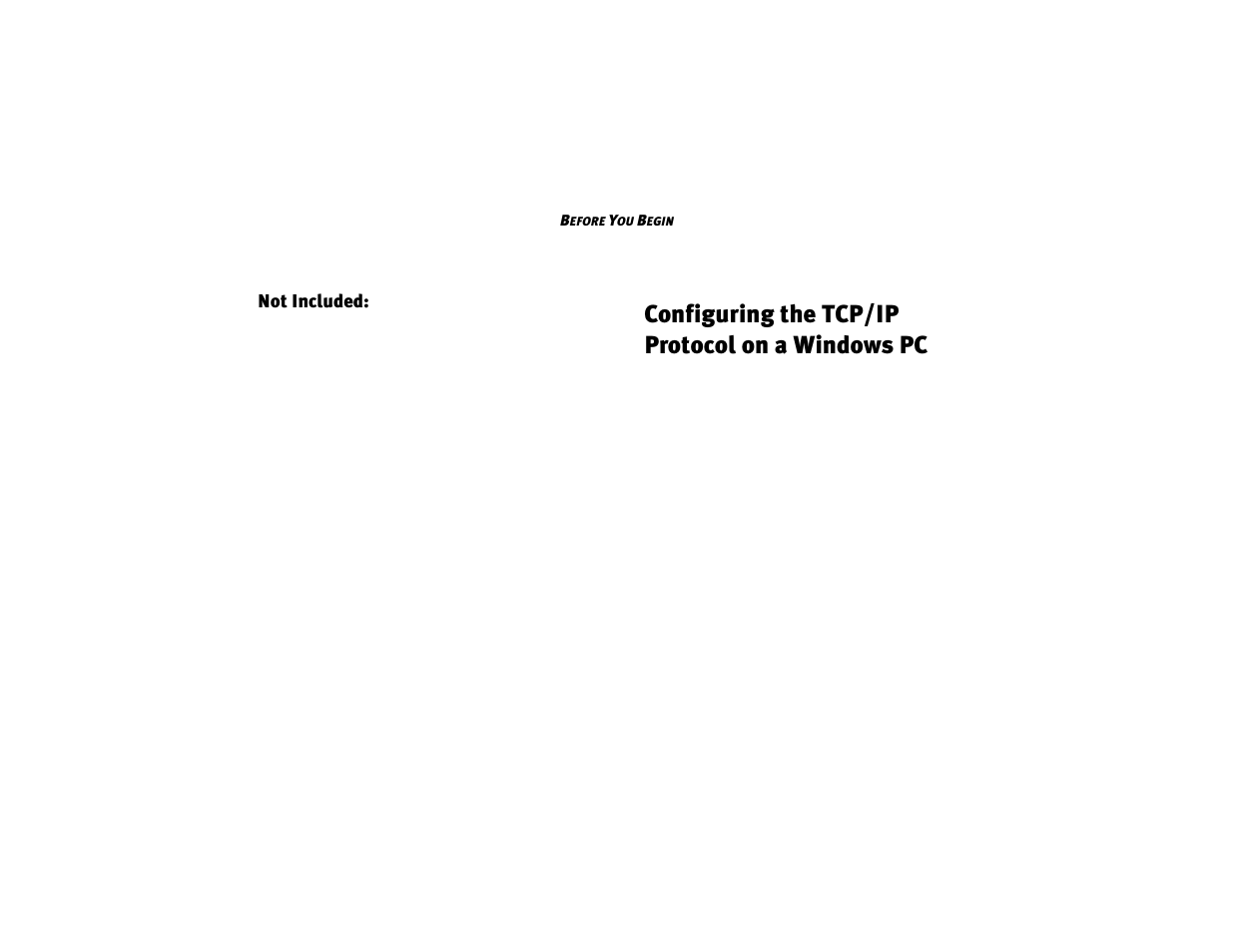 Configuring the tcp/ip protocol on a windows pc 6, Configuring the tcp/ip protocol on a windows pc | 3Com 2940 User Manual | Page 9 / 40