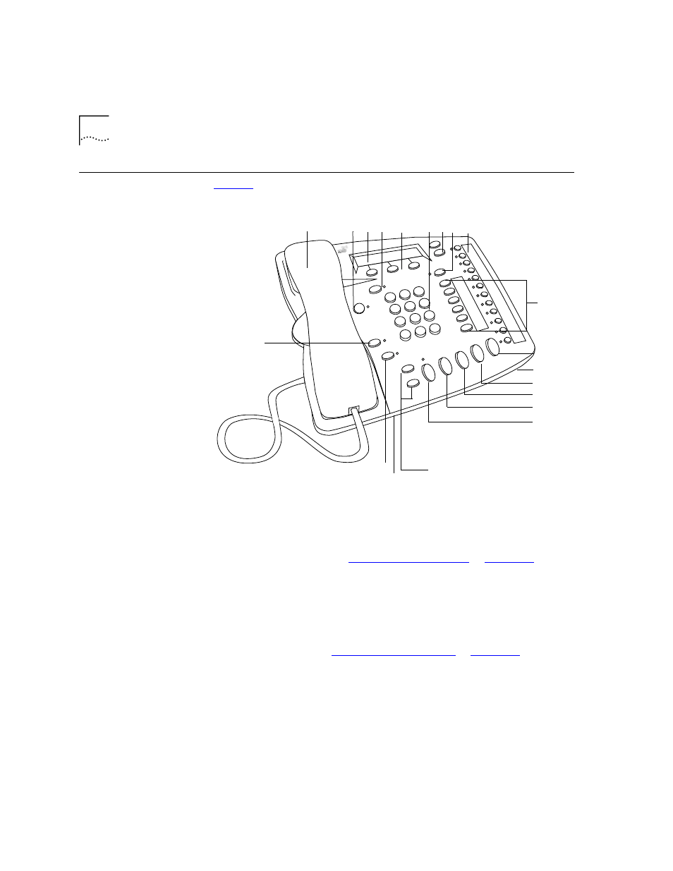Telephone buttons and controls, Telephone buttons and controls 18 | 3Com NBX 2101 User Manual | Page 18 / 98