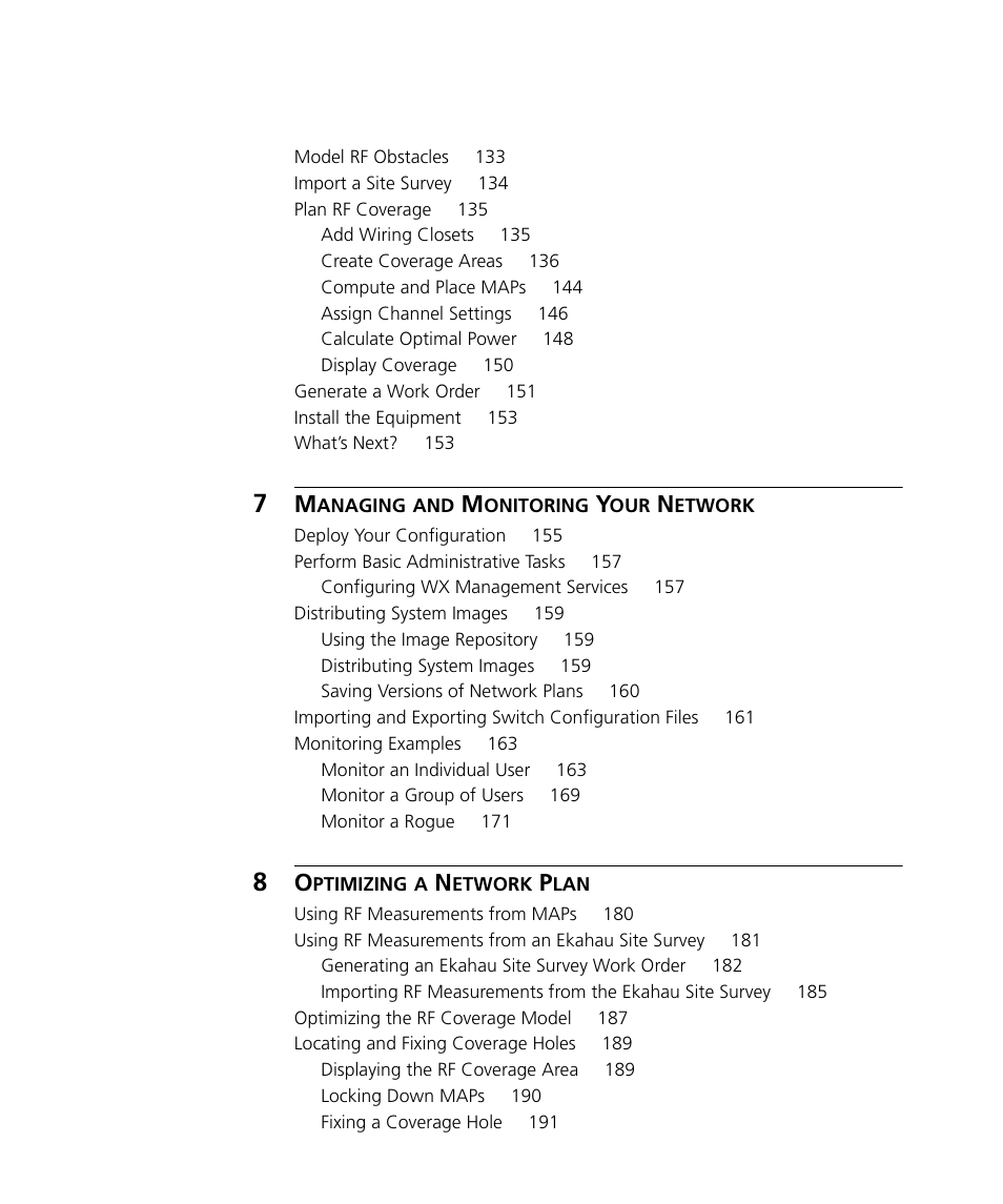 3Com Wireless LAN Controller WX2200 User Manual | Page 6 / 204