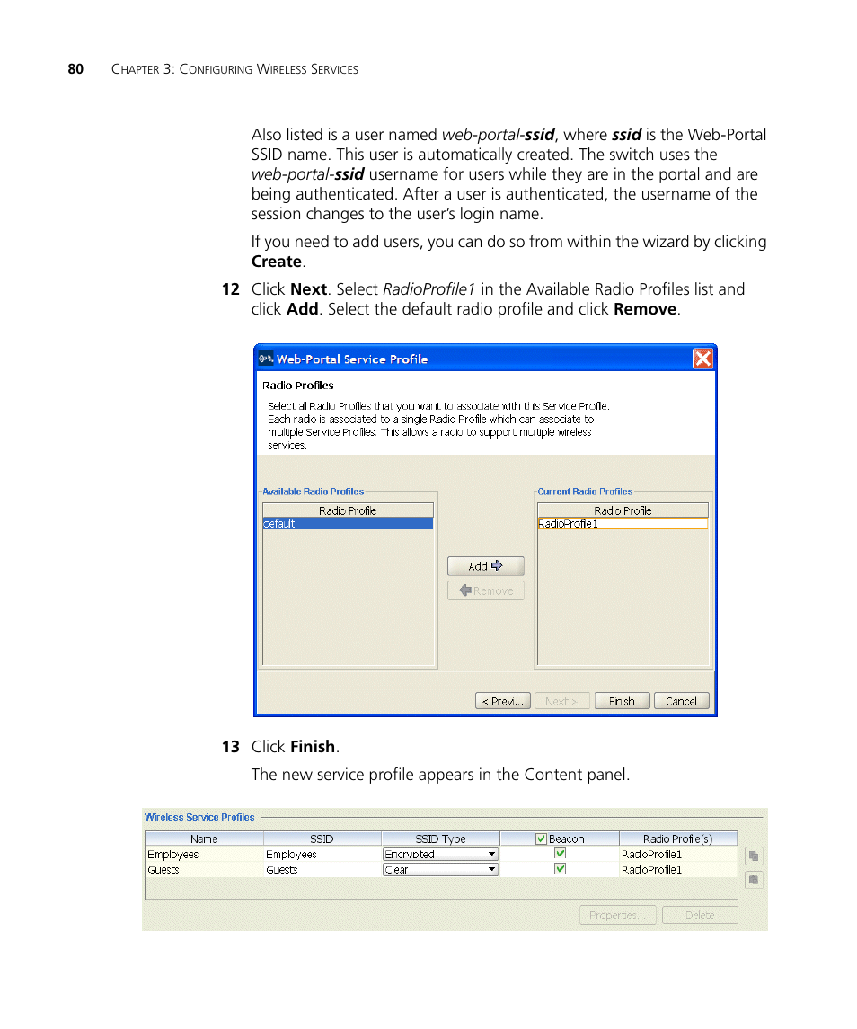 3Com Wireless LAN Controller WX2200 User Manual | Page 80 / 204
