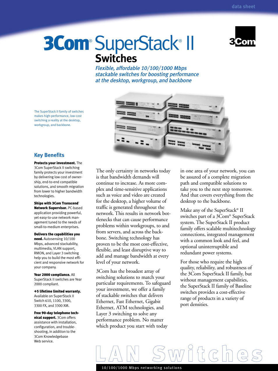 3Com Switches User Manual | 28 pages