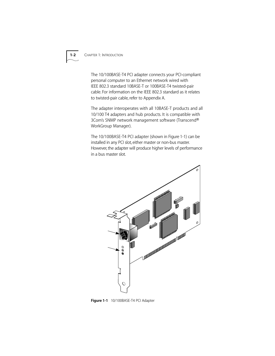 3Com 10/100BASE-T4 PCI User Manual | Page 13 / 72