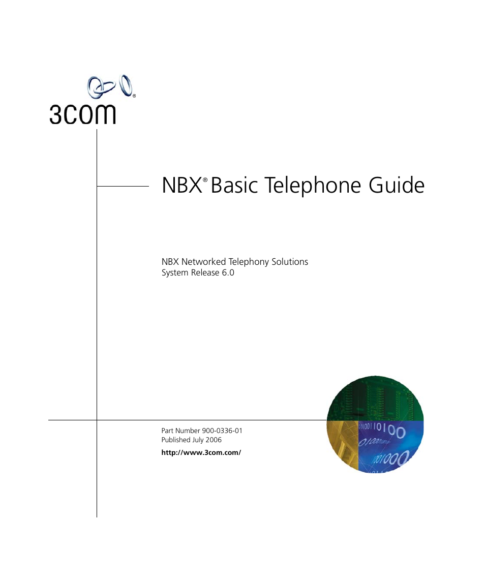 3Com NBX 3101SP User Manual | 154 pages