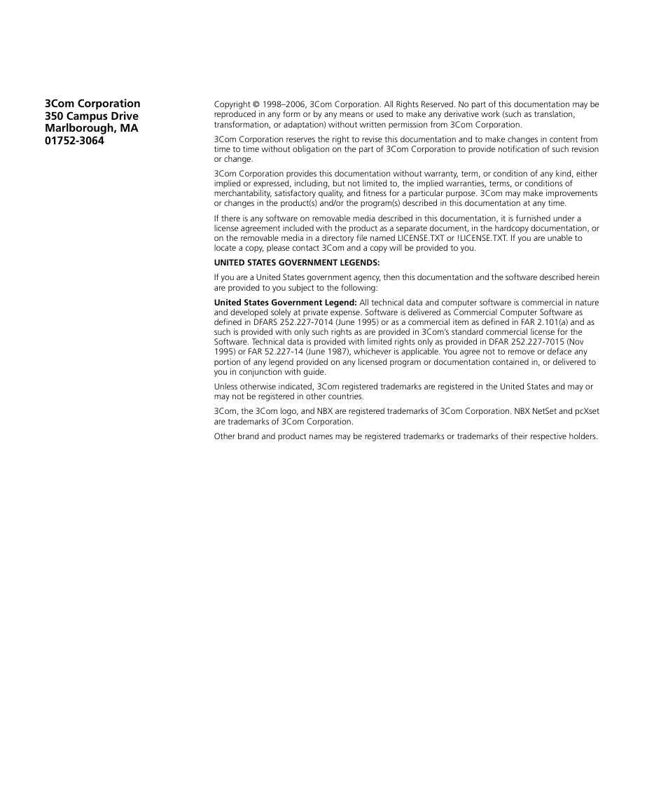 3Com NBX 3101SP User Manual | Page 2 / 154