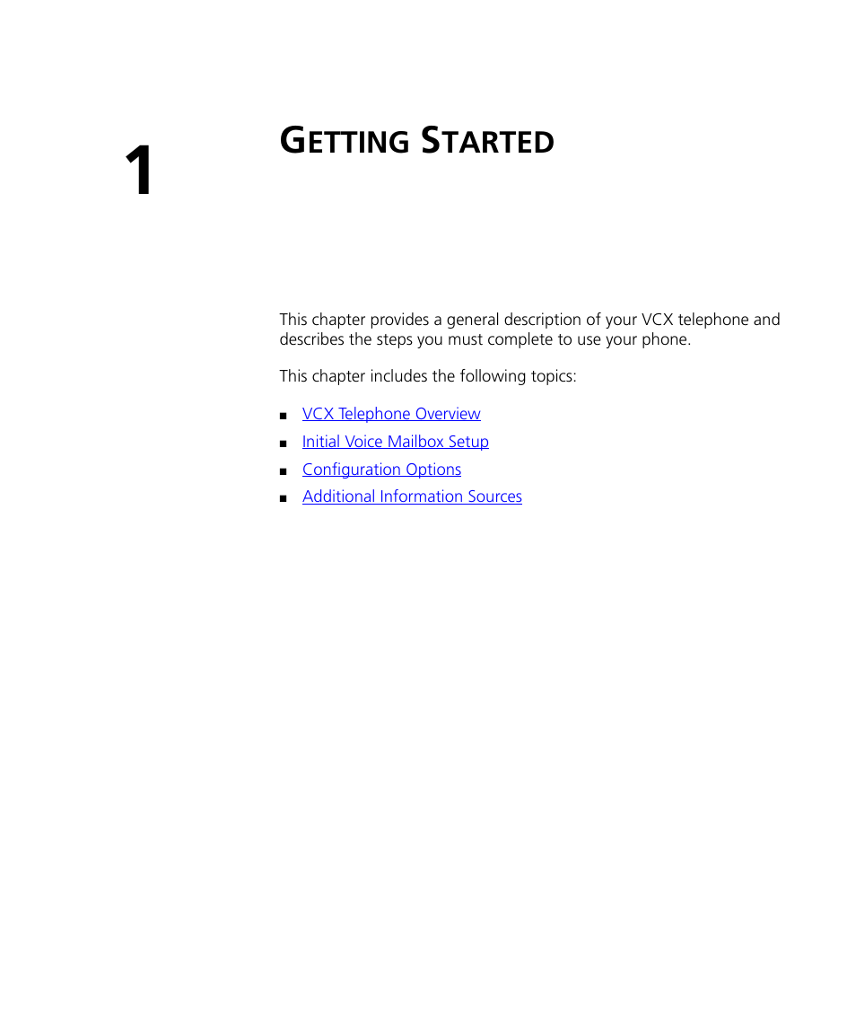 Getting started, Etting, Tarted | 3Com V7000 User Manual | Page 11 / 102