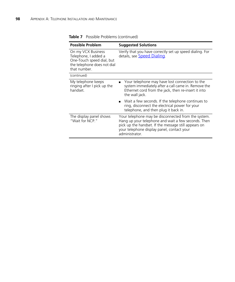 3Com V7000 User Manual | Page 98 / 102