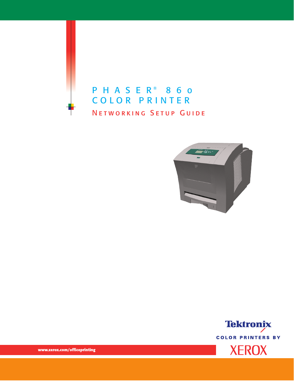 Xerox Phaser 860 User Manual | 42 pages