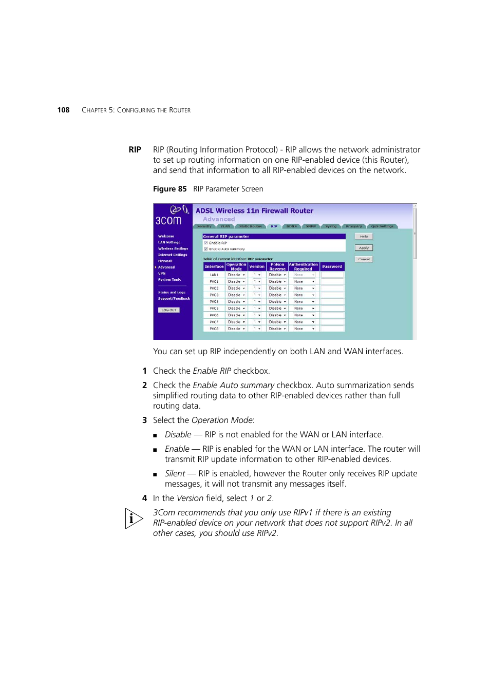 3Com WL-603 User Manual | Page 110 / 182