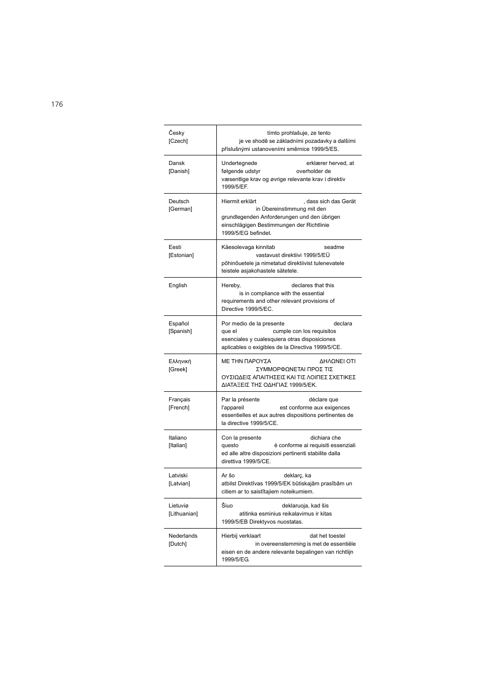 3Com WL-603 User Manual | Page 178 / 182