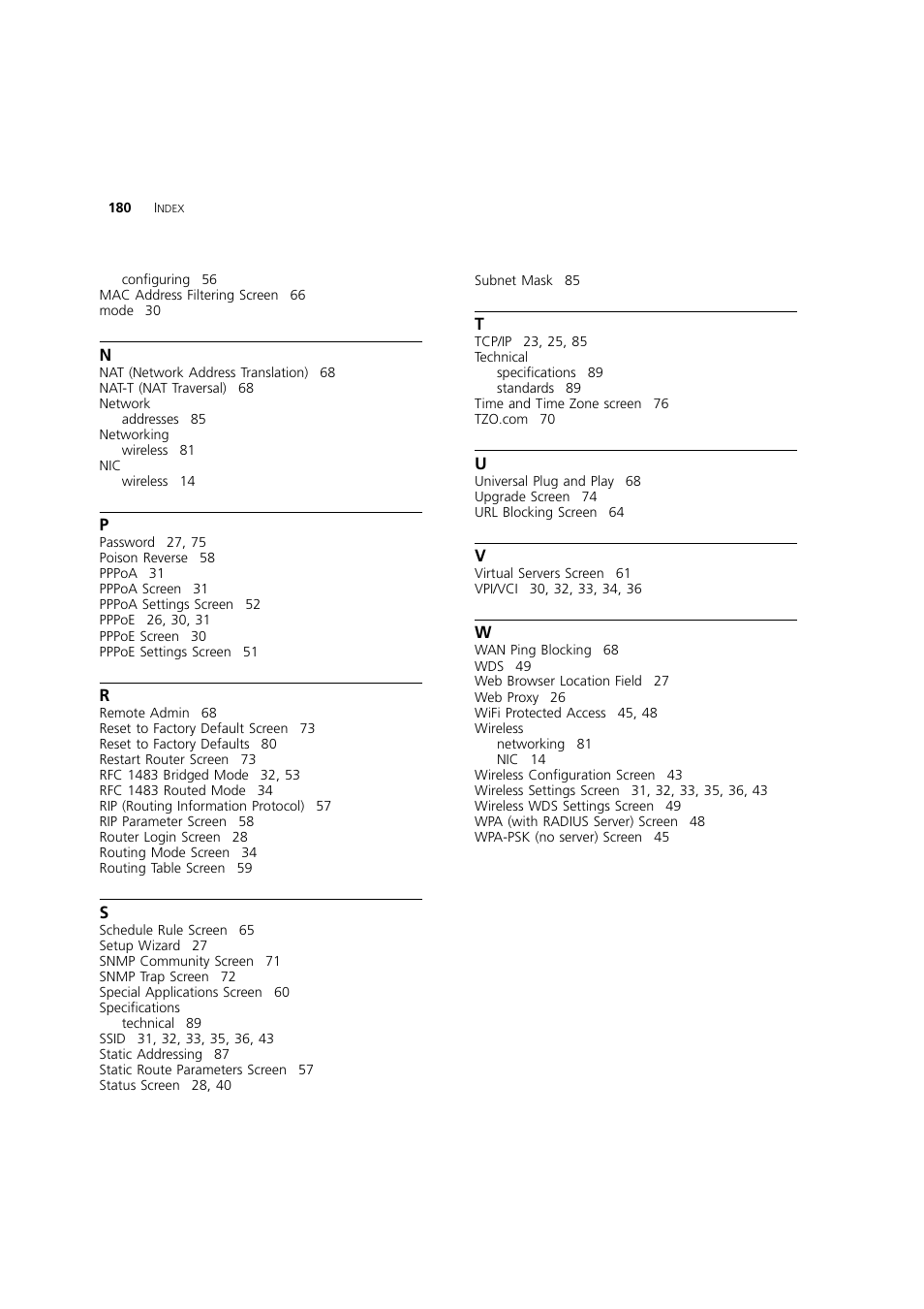 3Com WL-603 User Manual | Page 182 / 182
