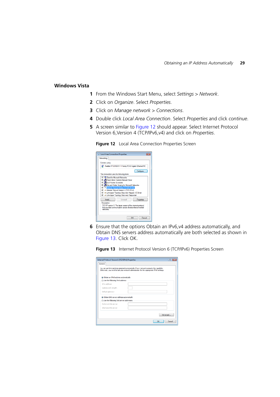 Windows vista | 3Com WL-603 User Manual | Page 31 / 182