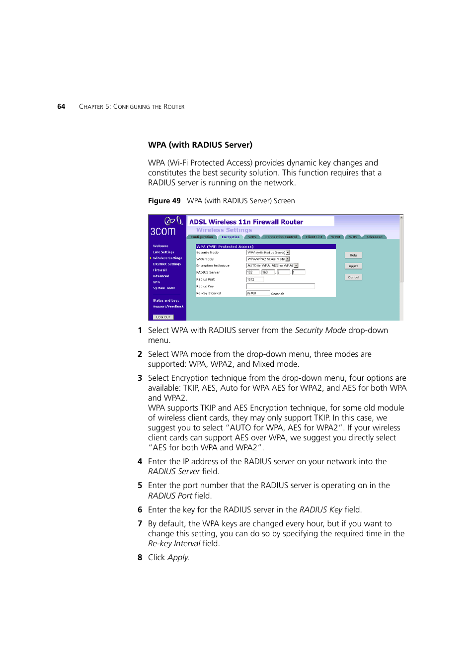 3Com WL-603 User Manual | Page 66 / 182
