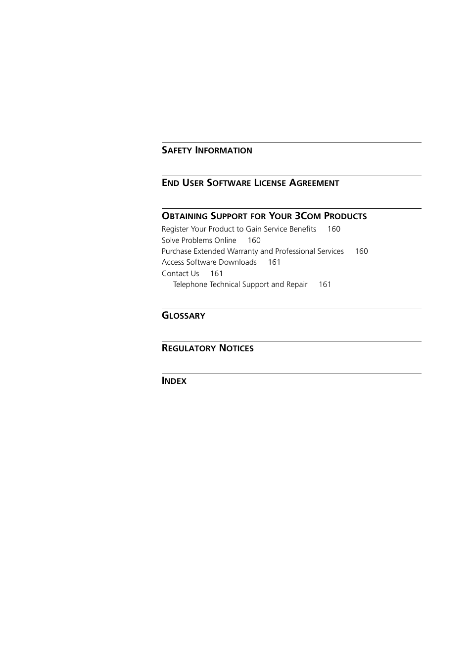 3Com WL-603 User Manual | Page 7 / 182