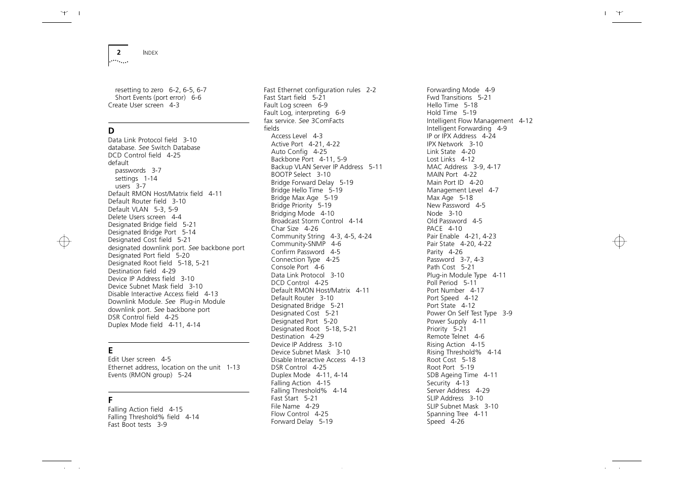 3Com 1000 User Manual | Page 146 / 152