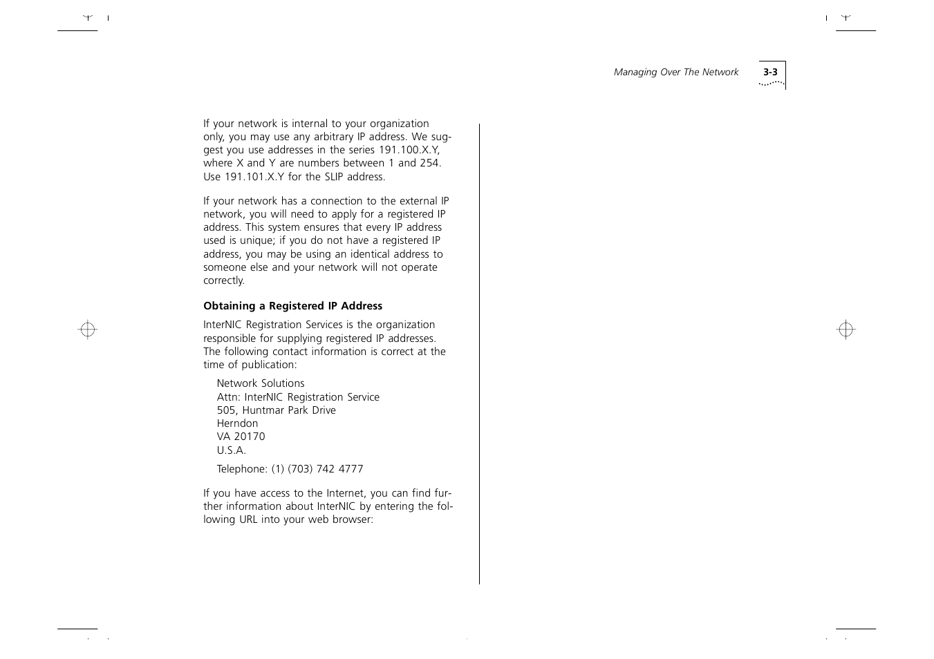Obtaining a registered ip address 3-3 | 3Com 1000 User Manual | Page 35 / 152
