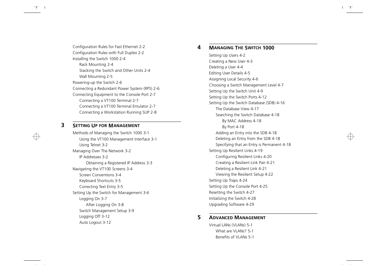 3Com 1000 User Manual | Page 4 / 152